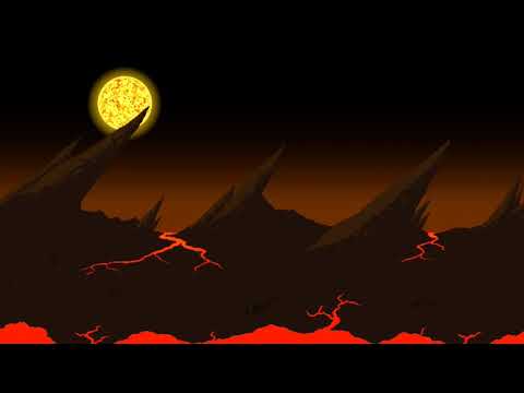 Former Inferno Day Theme - Scorched Landscape (Terraria Ancients Awakened Mod)