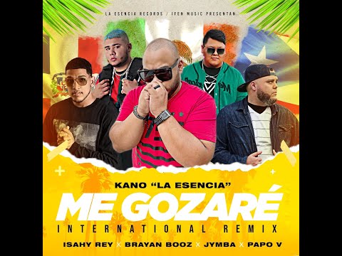 Kano La Esencia - Me Gozare Remix Ft. Isahy Rey, Brayan Booz, Jymba & Papo V (Video lyric)