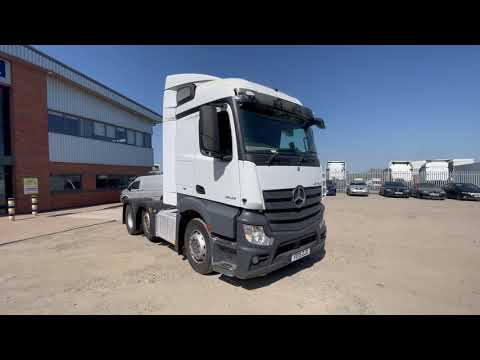 New In Stocklist For Sale: MERCEDES ACTROS 2545 EU6 STREAMSPACE 6X2 TRACTOR UNIT 2015  FE15 ZJX