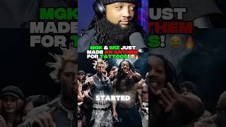 This is so typical of them 😂 #viral #mgk #wizkhalifa #newmusic #reaction #trending #fyp #rap