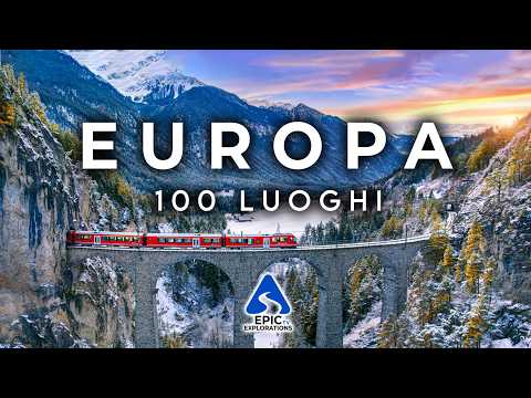 100 Luoghi Più Belli da Visitare in Europa | 4K Guida di Viaggio