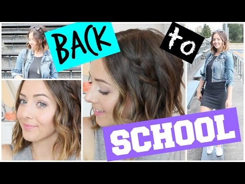 Back To School: Makeup, Hair & Outfit! Video