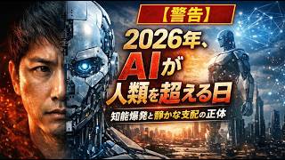 【警告】2026年、AIが人類を超えるのか──知能爆発と“静かな支配”の正体