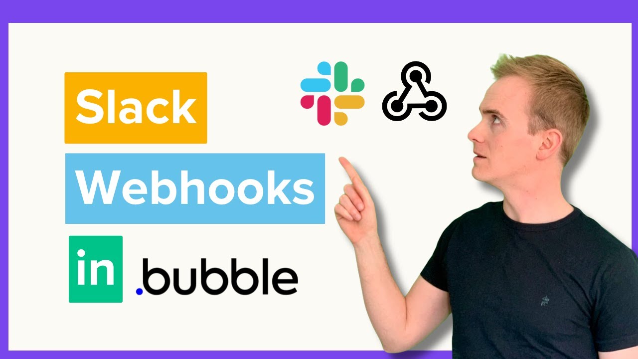 Slack Webhooks in Bubble  Track Events & Get User Feedback in 2 Mins! thumbnail