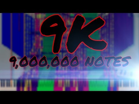 [Black MIDI] - 9K Exactly 9 Million Notes!!! (9000 Sub Special) | TSMB2