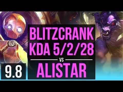 Carry your team as BLITZCRANK & Kai'Sa vs ALISTAR & Draven (SUPPORT) | Korea Grandmaster | v9.8