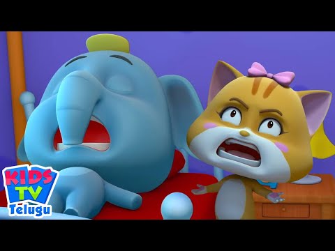 Insomnia, ఇది పిజ్జా సమయం Telugu Funny Cartoons for Kids