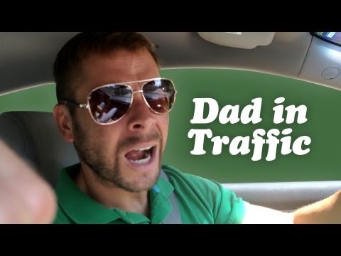 DAD FLIPS OUT IN TRAFFIC