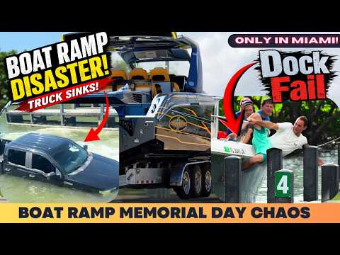MEMORIAL DAY WEEKEND BOAT RAMP CHAOS!