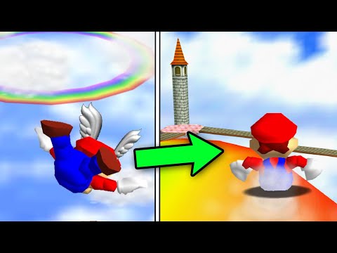 Mario 64 but it's all SLIDE Levels