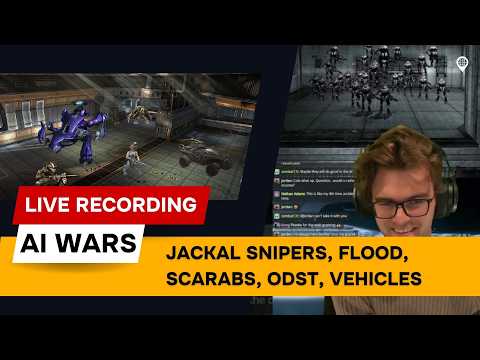 AI WARS: Jackal Snipers Seek Revenge in Modded Halo 3 (Scarabs, Hunters & Arena Carnage)