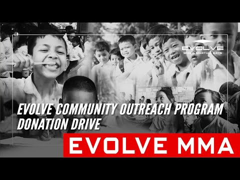Evolve Community Outreach Program Donation Drive