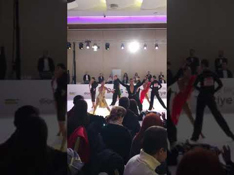 Cha cha cha Eliza Dan and Tanabay Tokgoz Turkish Open Championship 2019