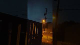 preview picture of video 'The thunderstorm is crazy tonight here in Center, Colorado!'