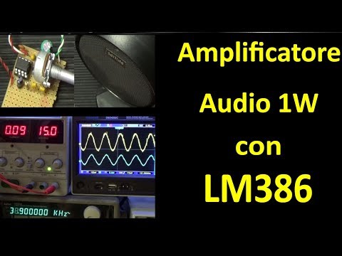 0422: Amplificatore audio con LM386