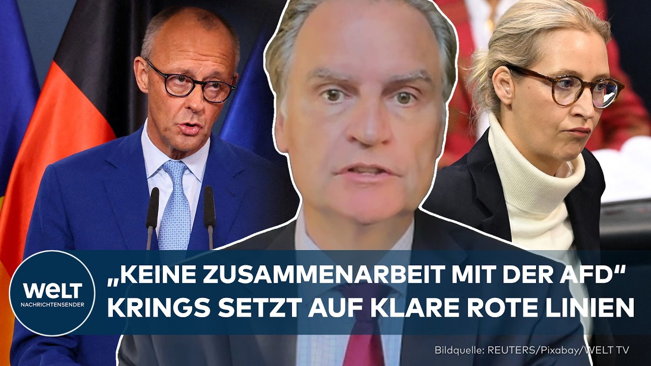 DEUTSCHLAND: „Keine Zusammenarbeit mit der AfD“ Günter Krings setzt auf klare "rote Linien"