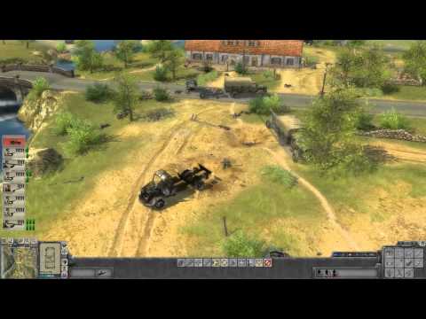 Faces of War - Allied campaign walkthrough - Mission 4 - Maastricht 5/6 [HD]