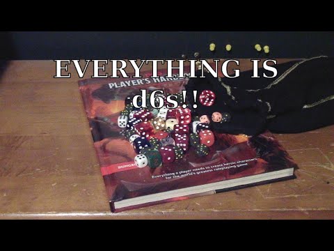 Dungeons and Dragons - EVERYTHING IS d6!!