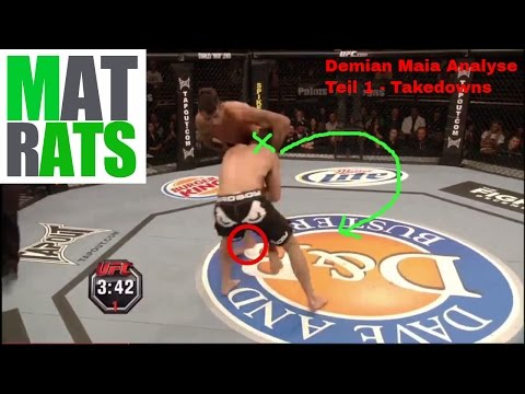 Demian Maia Analyse - Teil 1 Takedowns | MatRats