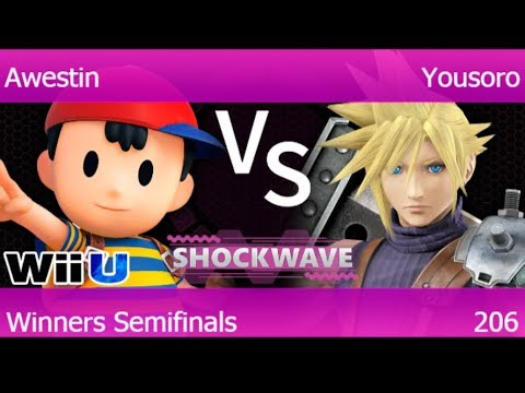 SW 206 - FX | Awestin (Ness) vs HMO | Yousoro (Cloud) Winners Semifinals - Smash 4