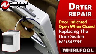 Dryer Door Switch Issues - Not Starting - Diagnostic & Repair by Factory Technician
