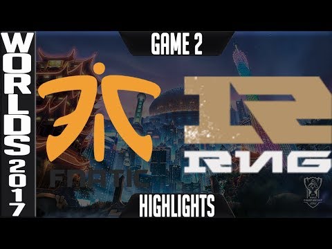 FNC vs RNG Highlights Game 2 - Quarterfinal World Championship 2017 Fnatic vs Royal Never Give Up
