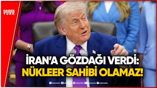 Trump’tan İran’a Sert Gözdağı: Nükleer Silah Bitiyor