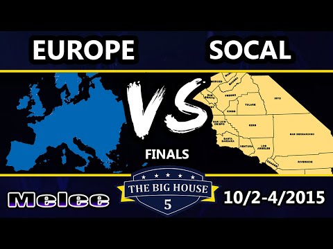 The Big House 5 - Team SoCal Vs. Team Europe - Melee Crews - SSBM