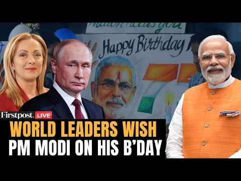 PM Modi Birthday LIVE: Trump, Meloni, Putin, Other World Leaders Wish PM Narendra Modi Birthday