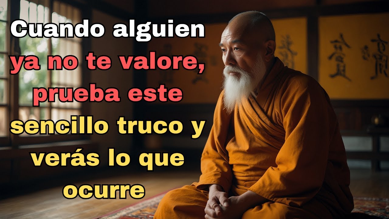 Cuando alguien ya no te valore, prueba este sencillo truco y verás lo que ocurre