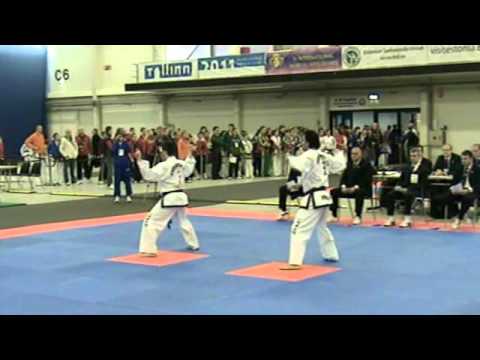 European ITF Taekwon-Do Championships 2011 VI Degree Tul, England v Greece.wmv