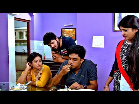 Thatteem Mutteem l Aadi goes crazy over food l Mazhavil Manorama