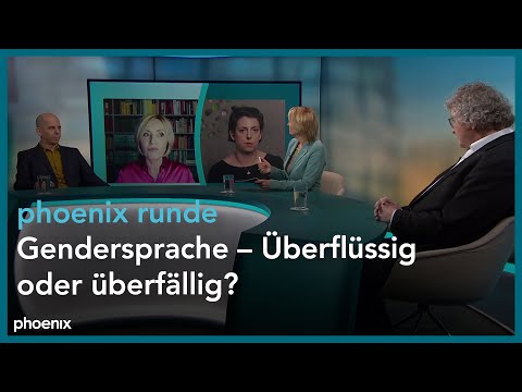 phoenix runde: "Gendersprache – Überflüssig oder überfällig?" am 25.02.2021
