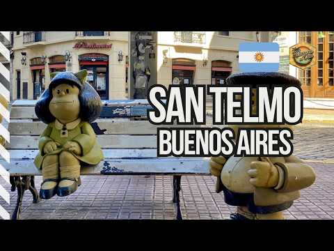 🇦🇷 San Telmo 💃🏻 The Tango and Bohemian Neighborhood 🎵 Buenos Aires ✅ Complete Guide - What to See...