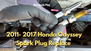 2011 - 2017 Honda Odyssey Spark Plug Replace