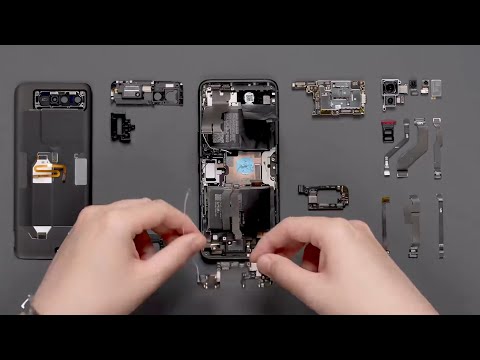 ROG Phone 6 time-lapse reassembly