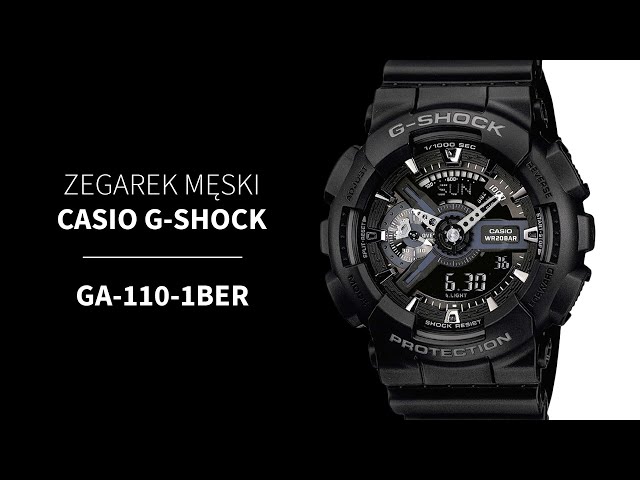 Casio GA 110 1BER Zegarek G SHOCK • Zegarownia.pl Casio GA 110 1BER Zegarek G SHOCK • Zegarownia.pl