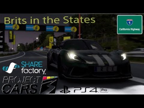 Road-C Best of British CaliforniaHighway Project CARS 3 Legendary career ゲームパッド