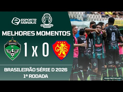 Manaus FC 1x0 GAS