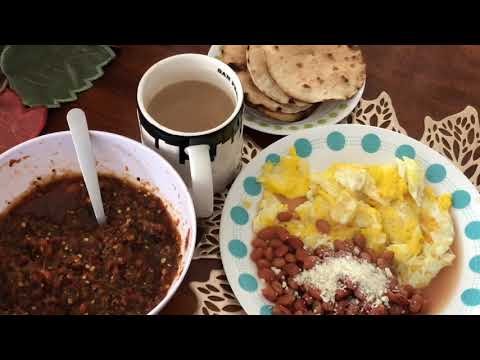 ASMR Cooking Mexican Breakfast Grandma Style Desayuno Mexicano