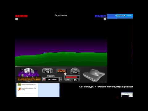 Pocket Tanks Pin Cushion Glitch