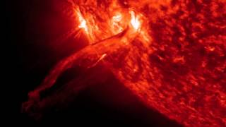 Spectacular Spitfire Can't Escape Sun's Gravitational Pull | Video