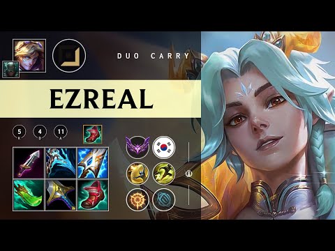 Ezreal ADC vs Sivir - KR Master Patch 26.01