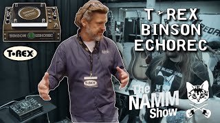 Video thumbnail for T-Rex Binson Magnetic Delay - NAMM 2023 by B's Music Shop