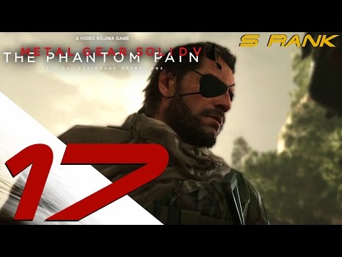 Metal Gear Solid 5 Phantom Pain - S Rank Walkthrough Part 17 - Pitch Dark & Sneaking Suit (Africa)