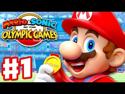 Mario & Sonic at the Olympic Games Tokyo 2020 - Gameplay Walkthrough Part 1 - Story Mode! Video