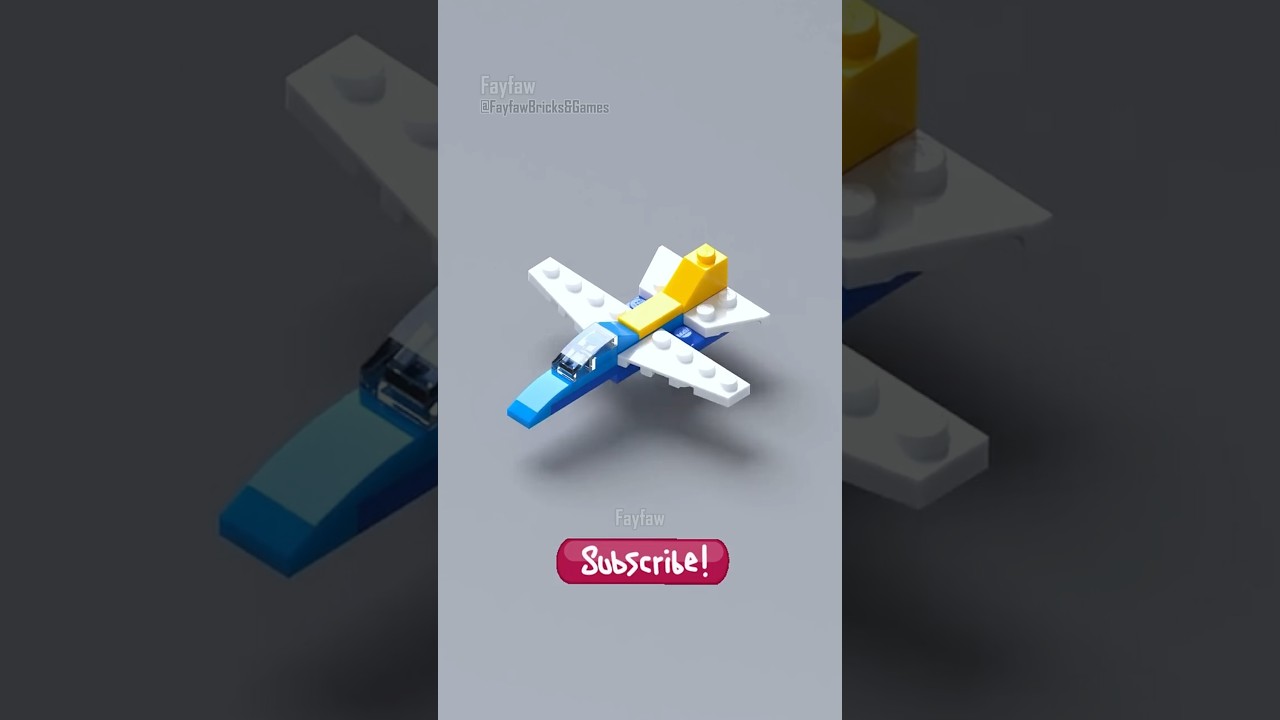 Build a Colorful LEGO Airplane! – Quick LEGO Sky Adventure!