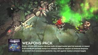 Helldivers Weapons Pack Trailer