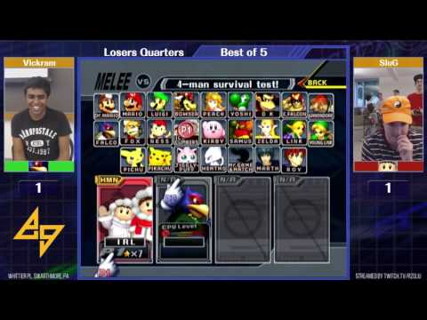 Event Match 20: Vickram (Falco) vs SluG (Icies) - Losers Quarters