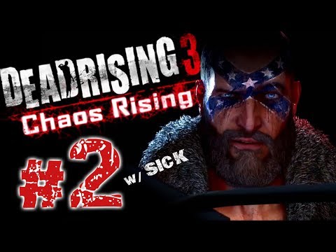 Dead Rising 3 Chaos Rising Part 2 w/ SICK DLC Episode 3 Thrasher "New Bike"